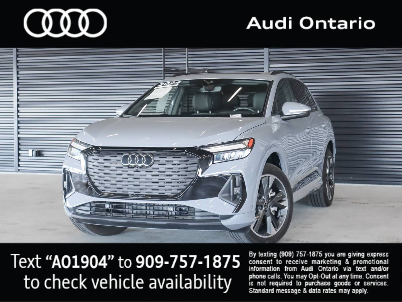 2024 Audi Q4 e-tron Premium Plus — SUV — 3,969 mi — Ontario, CA