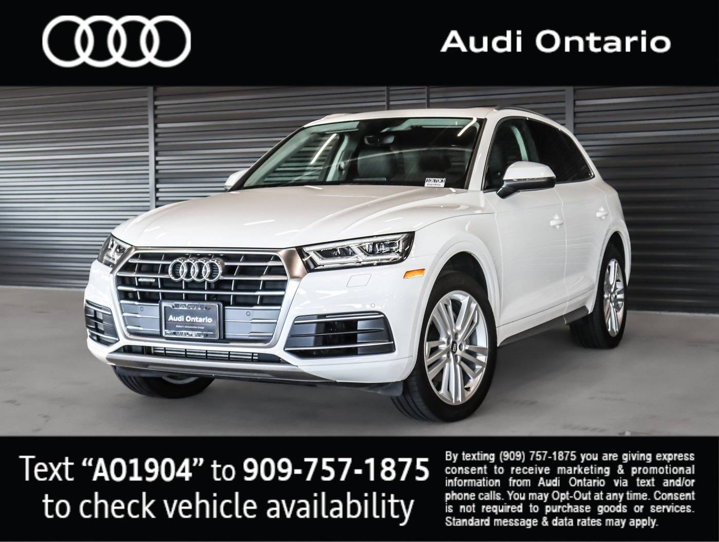 2019 Audi Q5 Premium Plus — SUV — 52,615 mi — Ontario, CA
