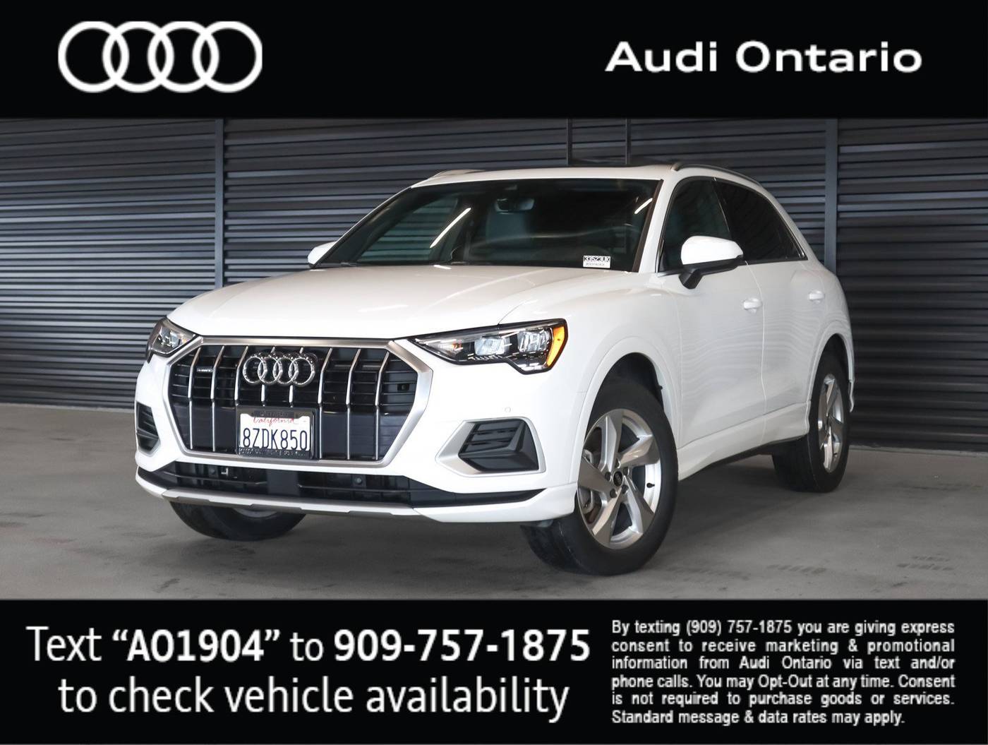 2022 Audi Q3 Premium — SUV — 33,685 mi — Ontario, CA