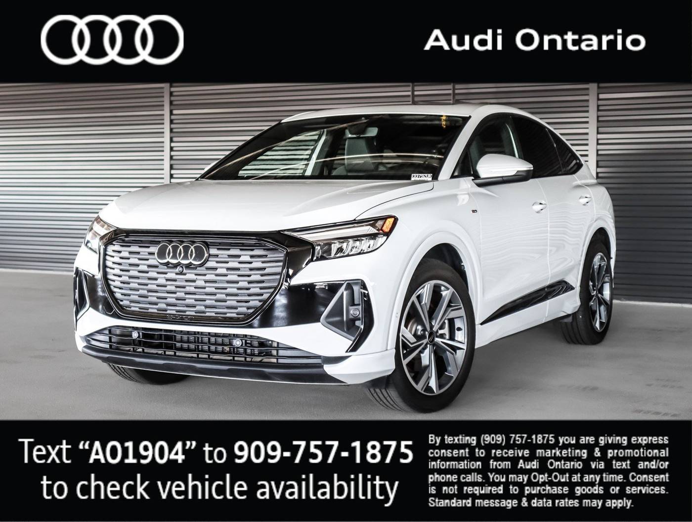 2024 Audi Q4 e-tron Premium Plus — SUV — 2,680 mi — Ontario, CA