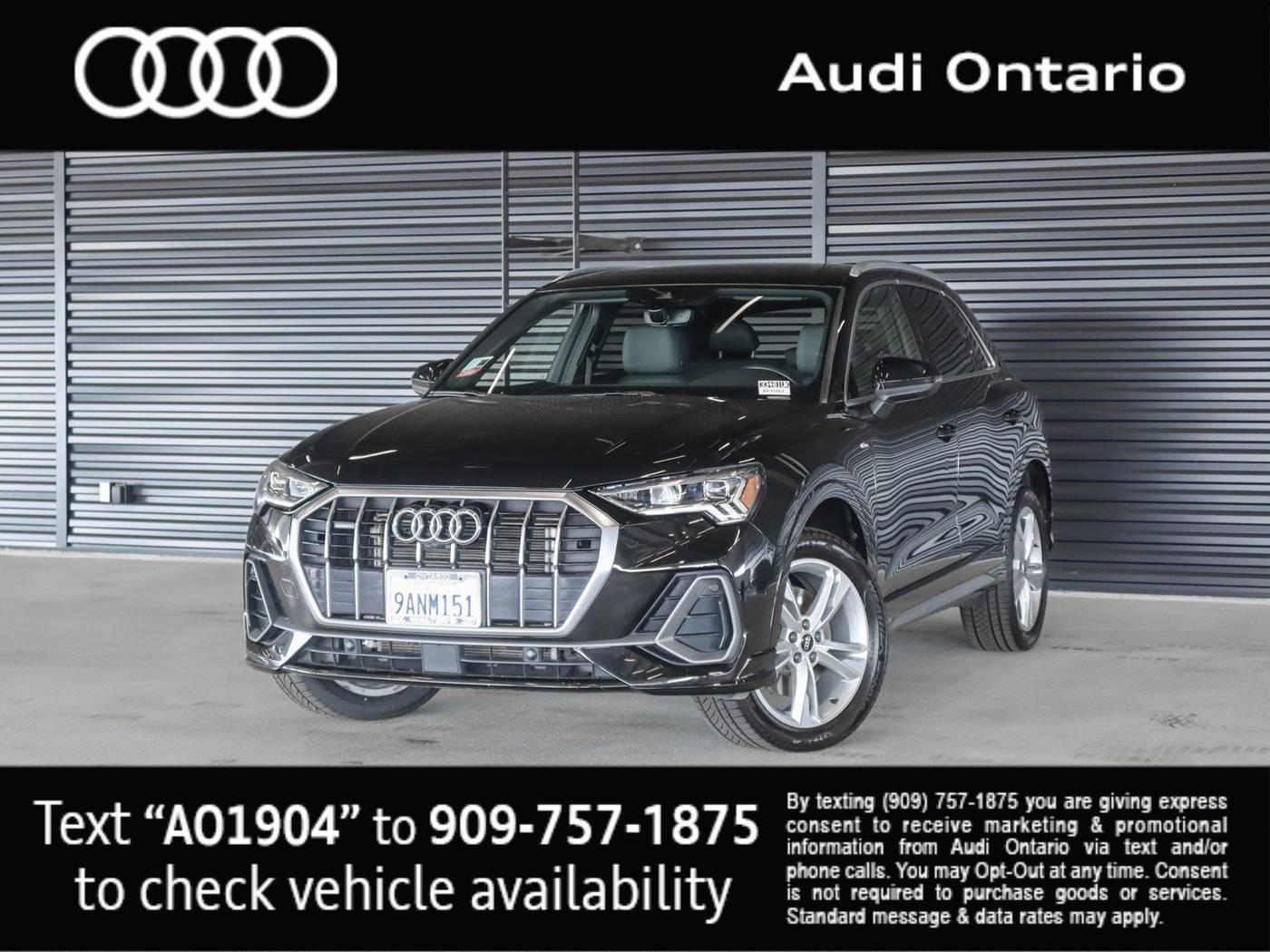 2022 Audi Q3 S line Premium Plus — SUV — 53,409 mi — Ontario, CA
