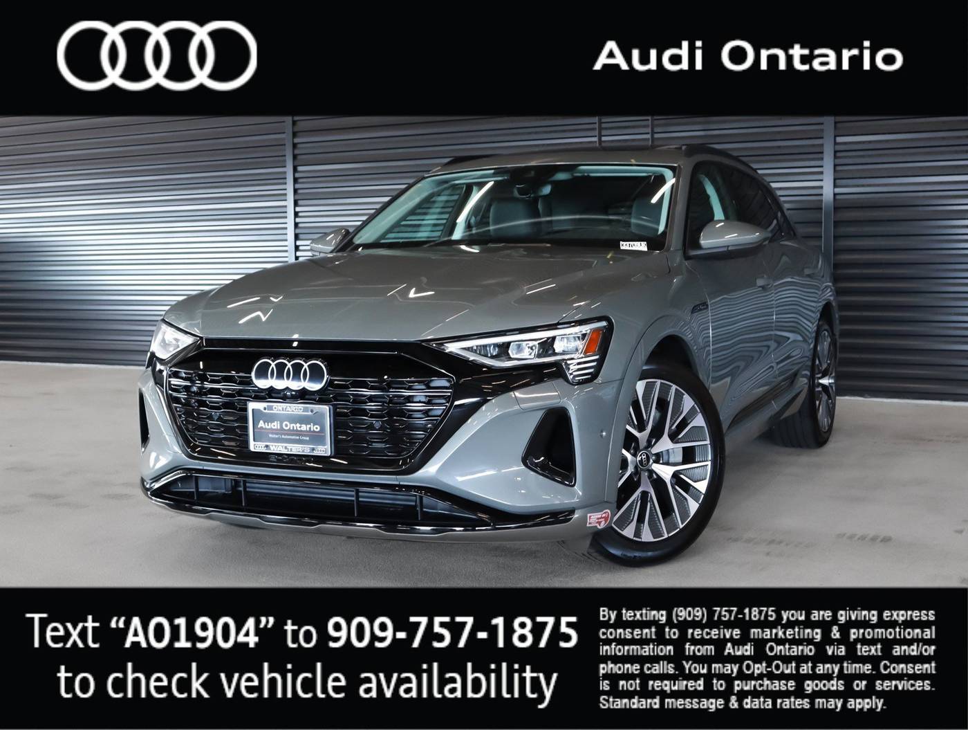 2024 Audi Q8 e-tron Premium Plus — SUV — 6,100 mi — Ontario, CA