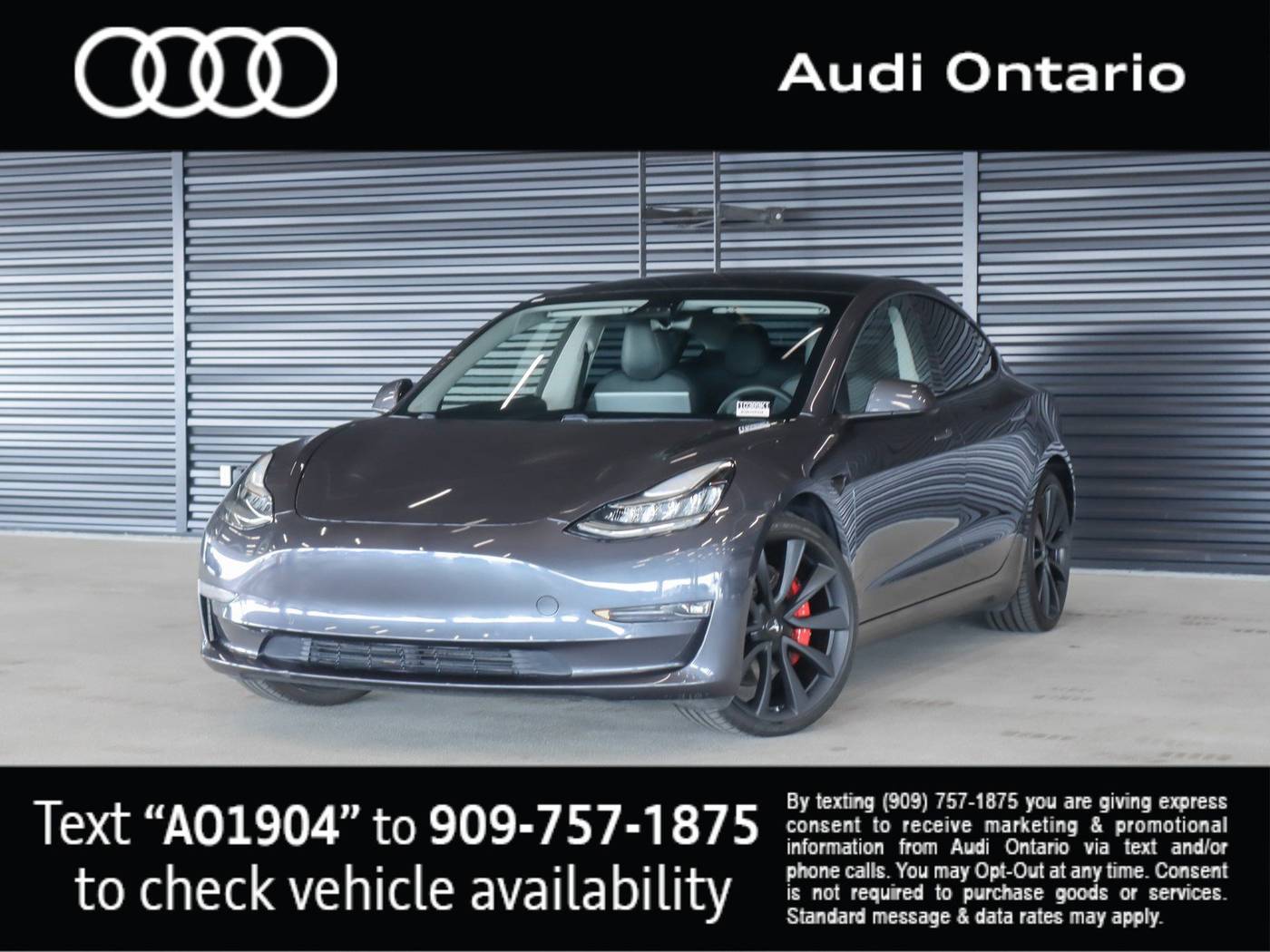 2020 Tesla Model 3 Performance — Sedan — 46,846 mi — Ontario, CA