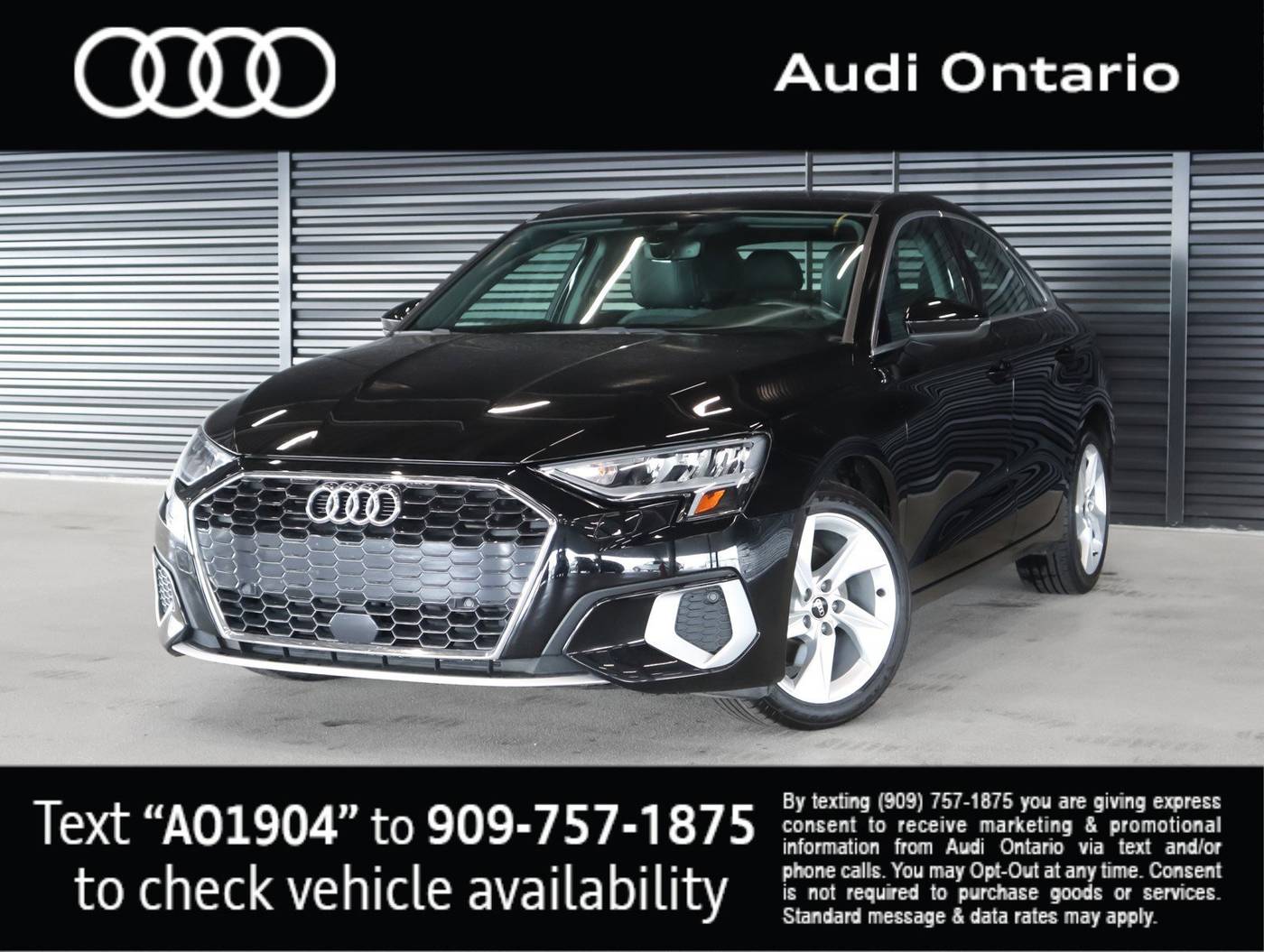 2022 Audi A3 Premium — Sedan — 32,644 mi — Ontario, CA