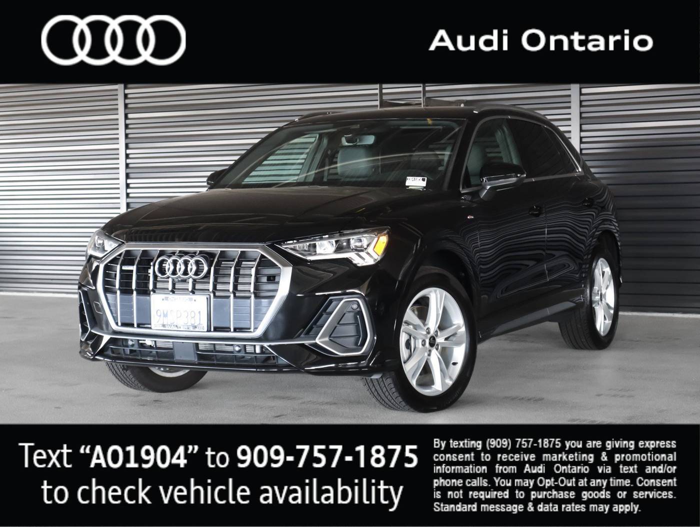 2024 Audi Q3 S line Premium Plus — SUV — 3,881 mi — Ontario, CA