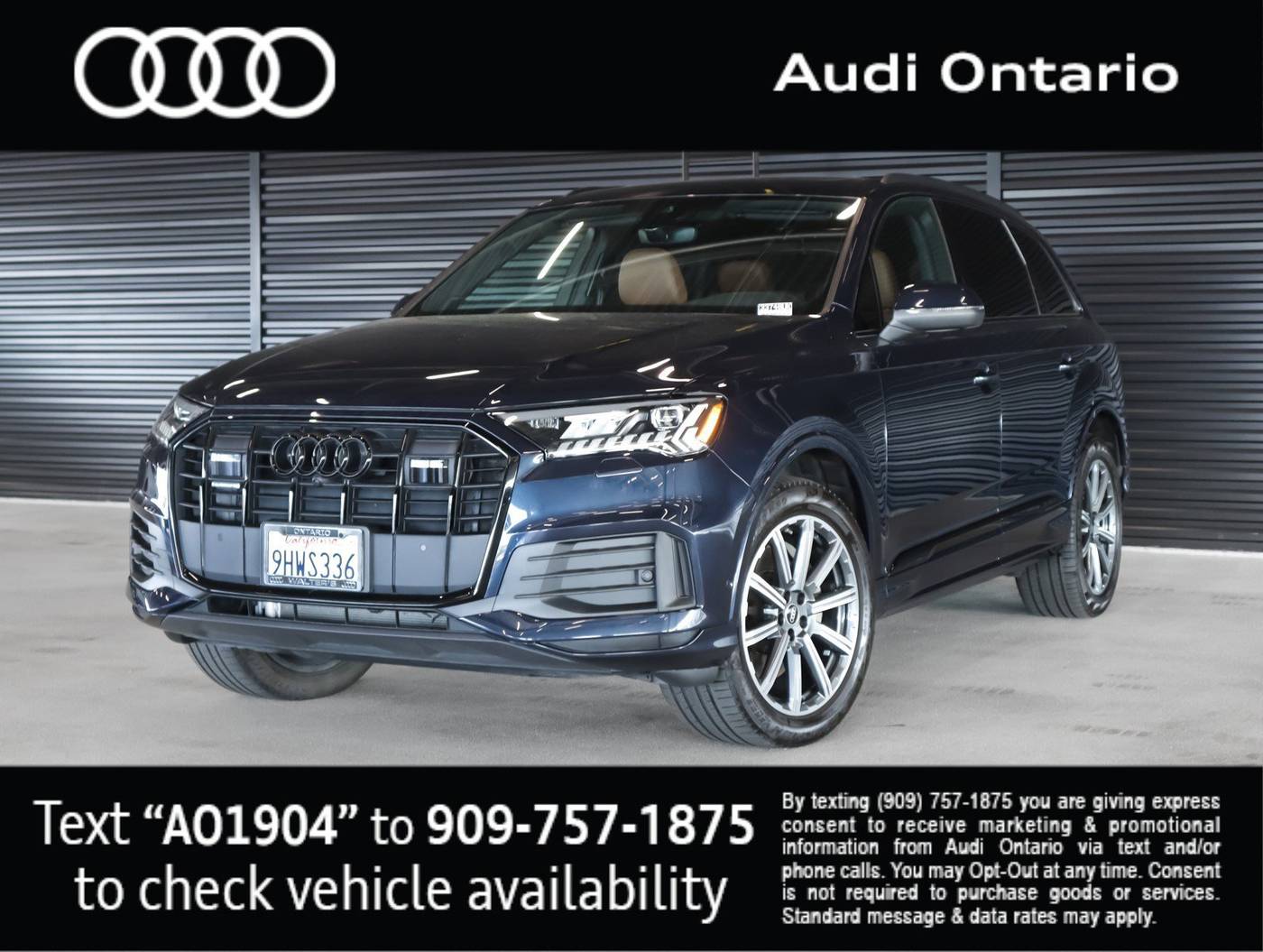 2023 Audi Q7 Premium Plus — SUV — 36,819 mi — Ontario, CA