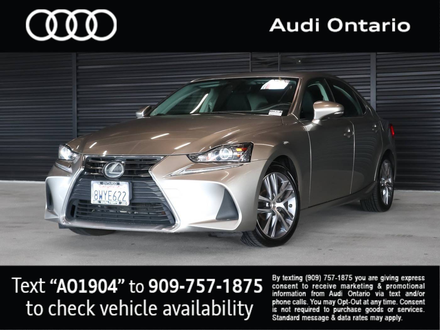 2018 Lexus IS IS 300 — Sedan — 96,731 mi — Ontario, CA
