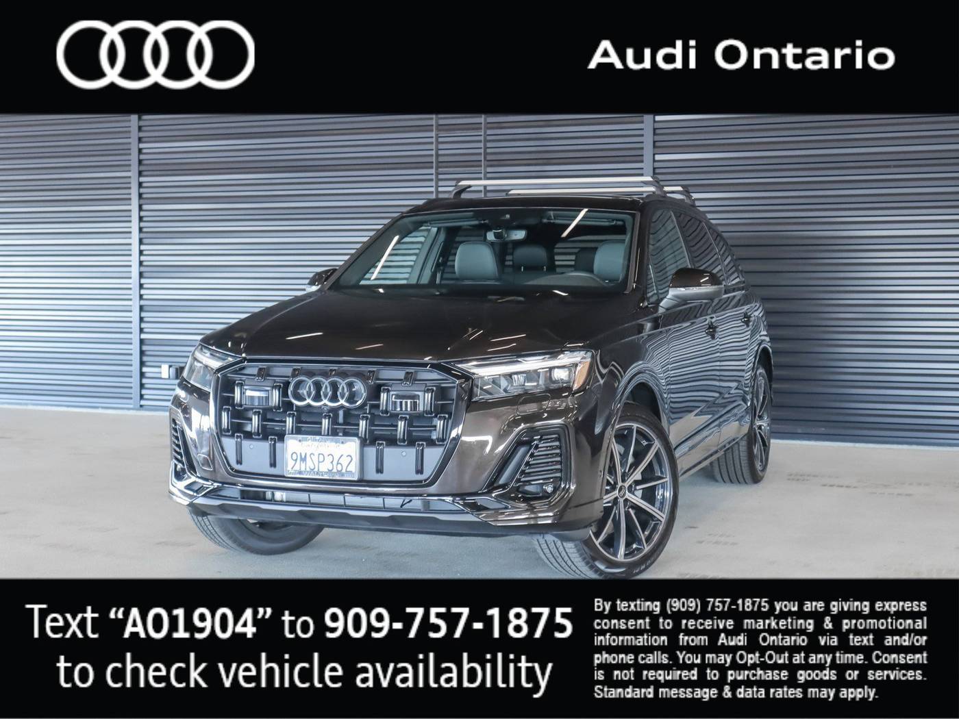 2025 Audi Q7 Premium Plus — SUV — 3,713 mi — Ontario, CA