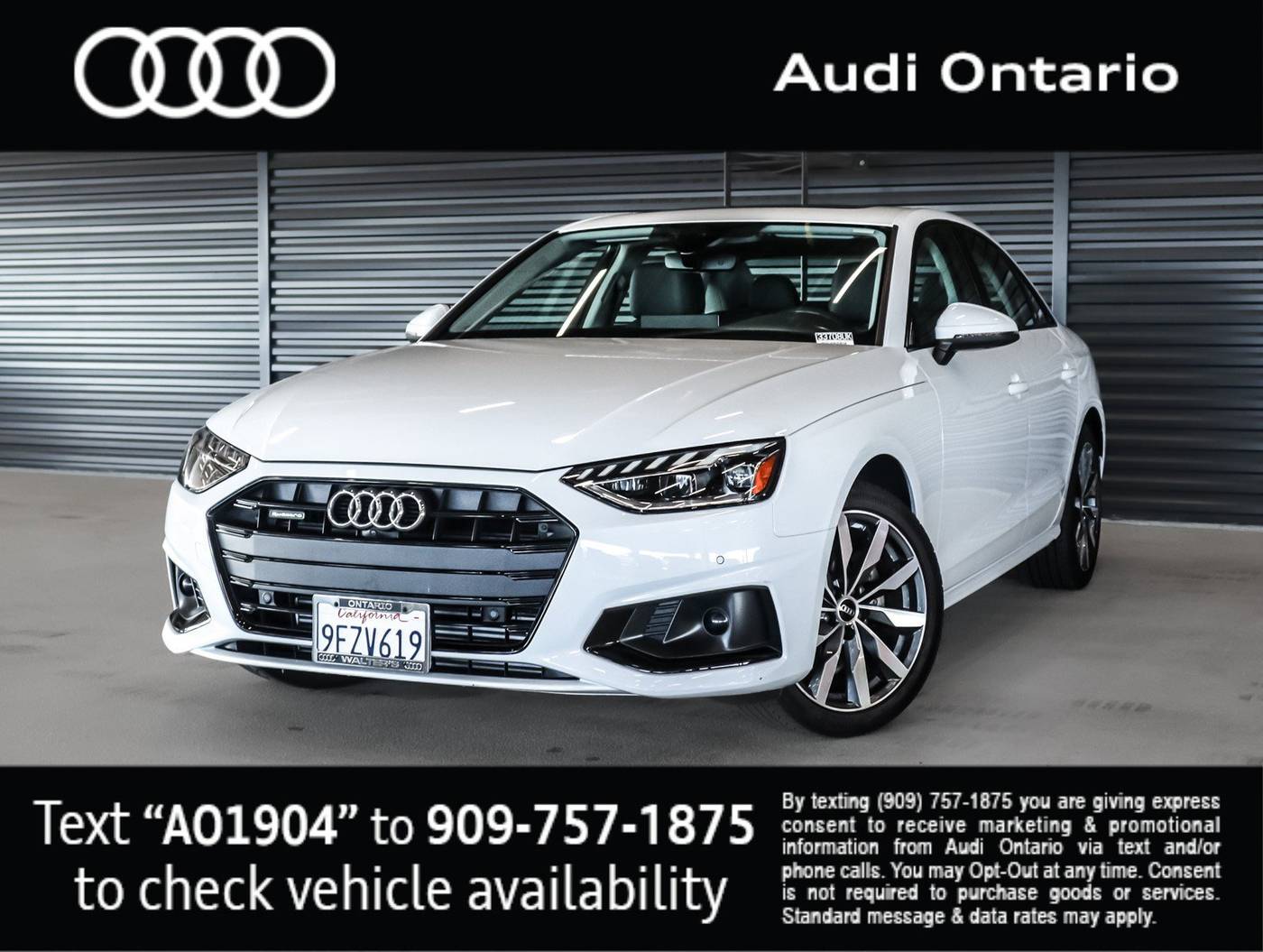 2023 Audi A4 Premium Plus — Sedan — 16,879 mi — Ontario, CA