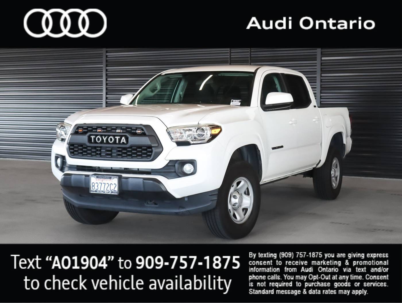 2017 Toyota Tacoma SR5 — Pickup Truck — 81,146 mi — Ontario, CA