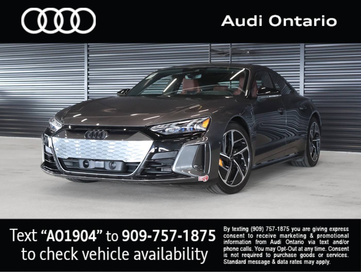 2023 Audi RS e-tron GT Standard — Sedan — 6,312 mi — Ontario, CA