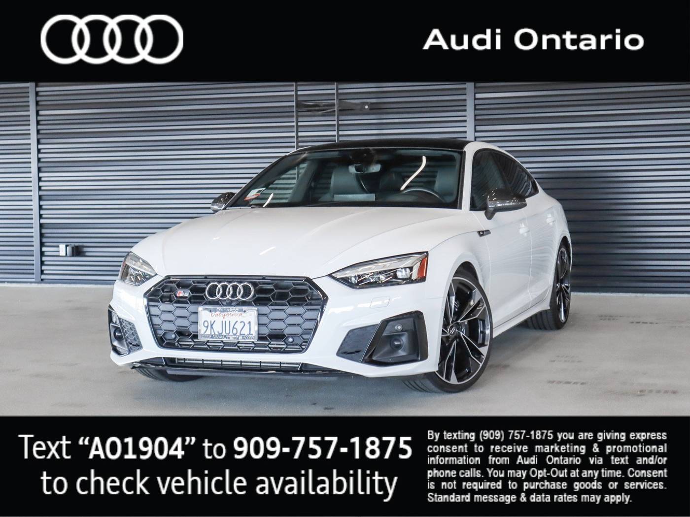 2021 Audi S5 Prestige — Hatchback — 53,327 mi — Ontario, CA