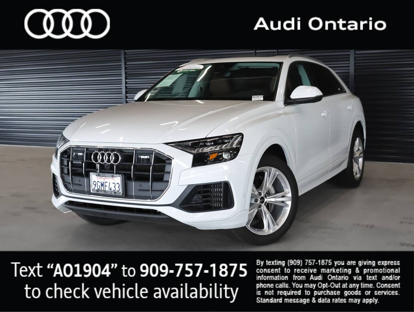 2023 Audi Q8 Premium — SUV — 43,219 mi — Ontario, CA