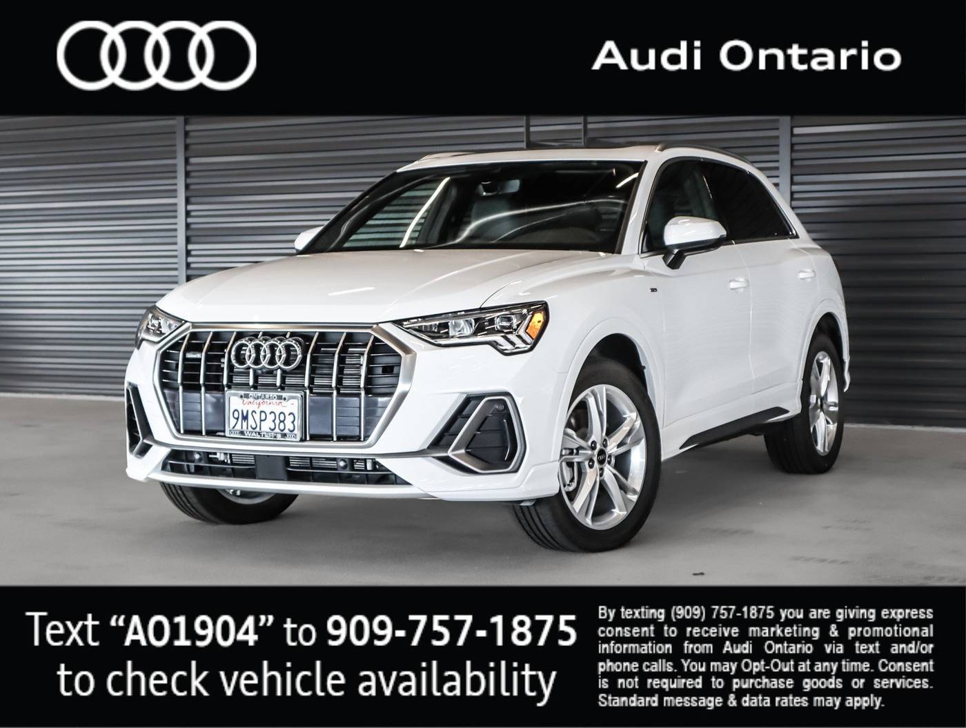 2024 Audi Q3 S line Premium Plus — SUV — 3,923 mi — Ontario, CA