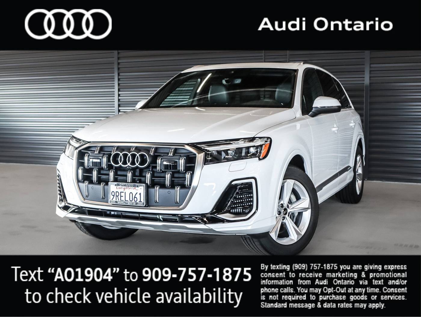 2025 Audi Q7 Premium — SUV — 4,531 mi — Ontario, CA
