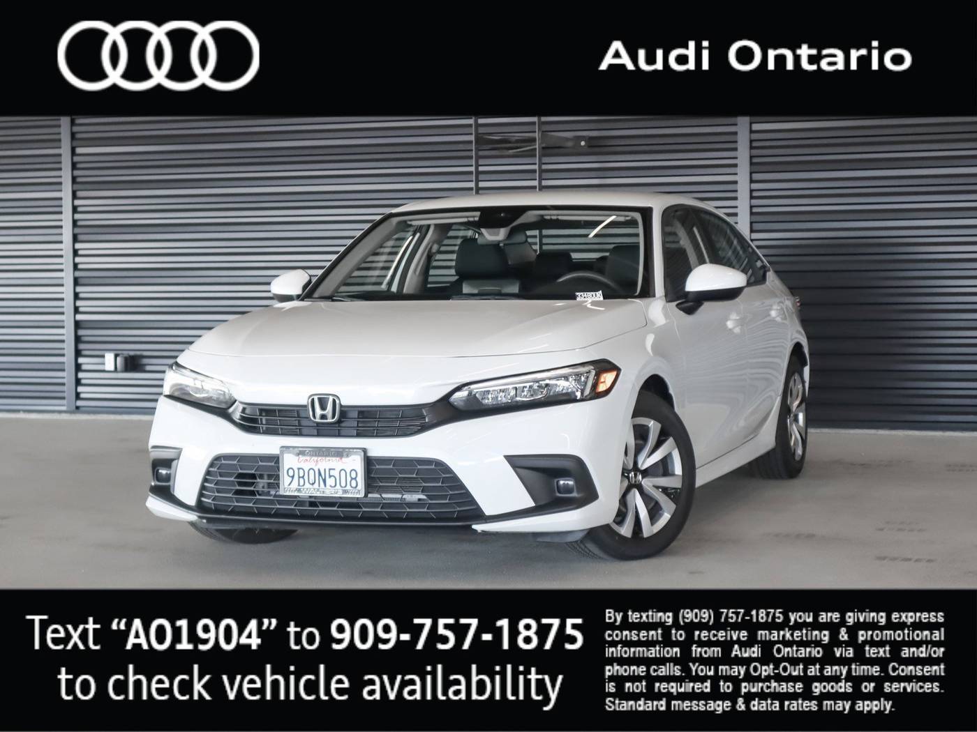 2022 Honda Civic LX — Sedan — 14,681 mi — Ontario, CA