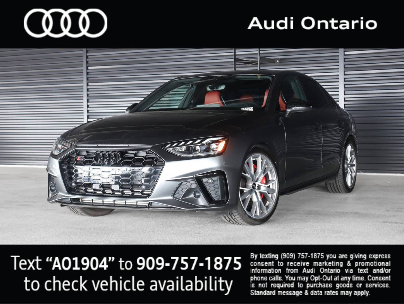 2023 Audi S4 Premium Plus — Sedan — 22,873 mi — Ontario, CA