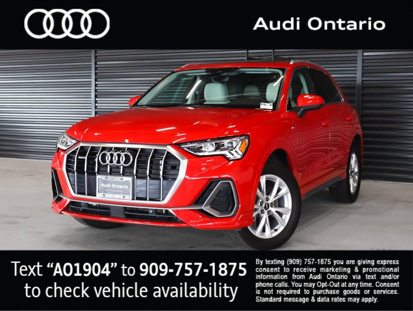 2022 Audi Q3 S line Premium Plus — SUV — 34,966 mi — Ontario, CA