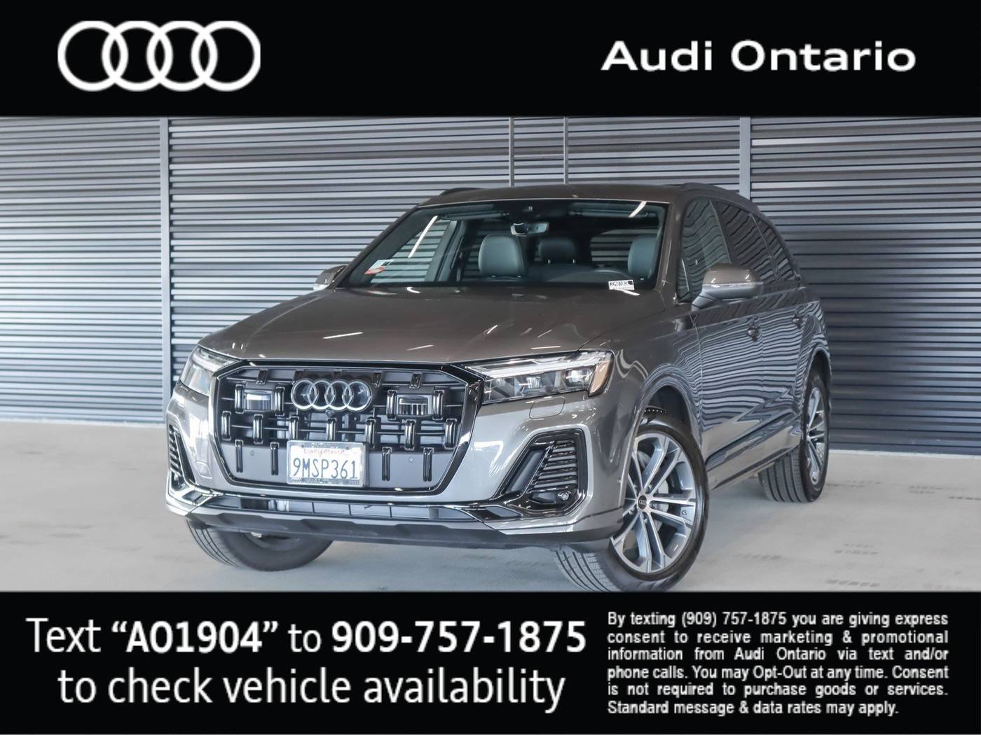 2025 Audi Q7 Premium Plus — SUV — 3,791 mi — Ontario, CA