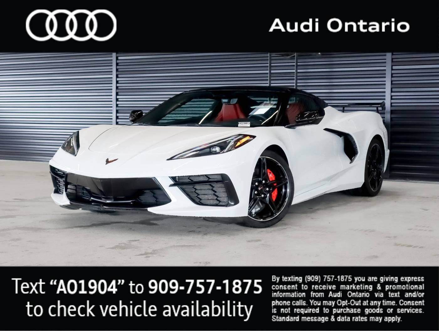 2023 Chevrolet Corvette 1LT — Convertible — 14,901 mi — Ontario, CA