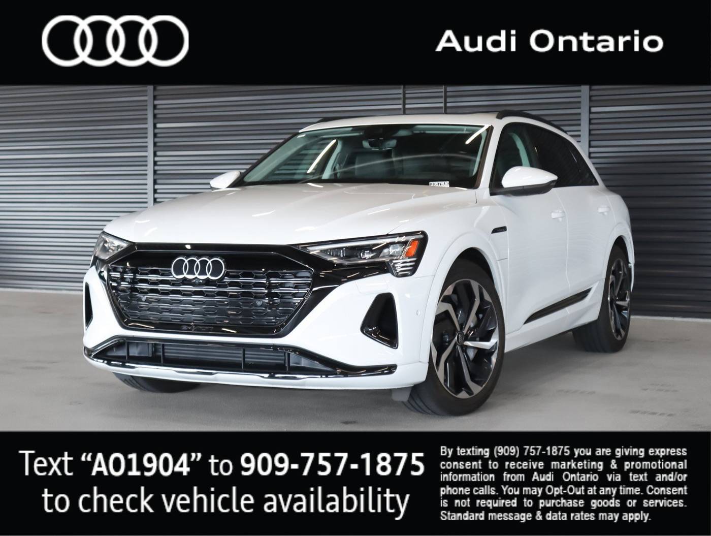2024 Audi Q8 e-tron Prestige — SUV — 6,080 mi — Ontario, CA
