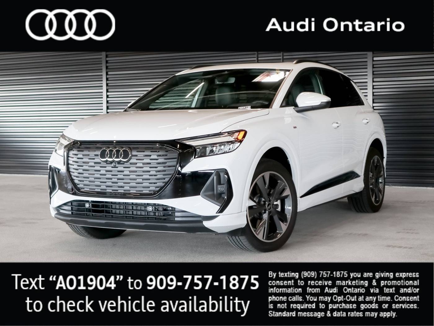 2024 Audi Q4 e-tron Premium — SUV — 9,070 mi — Ontario, CA