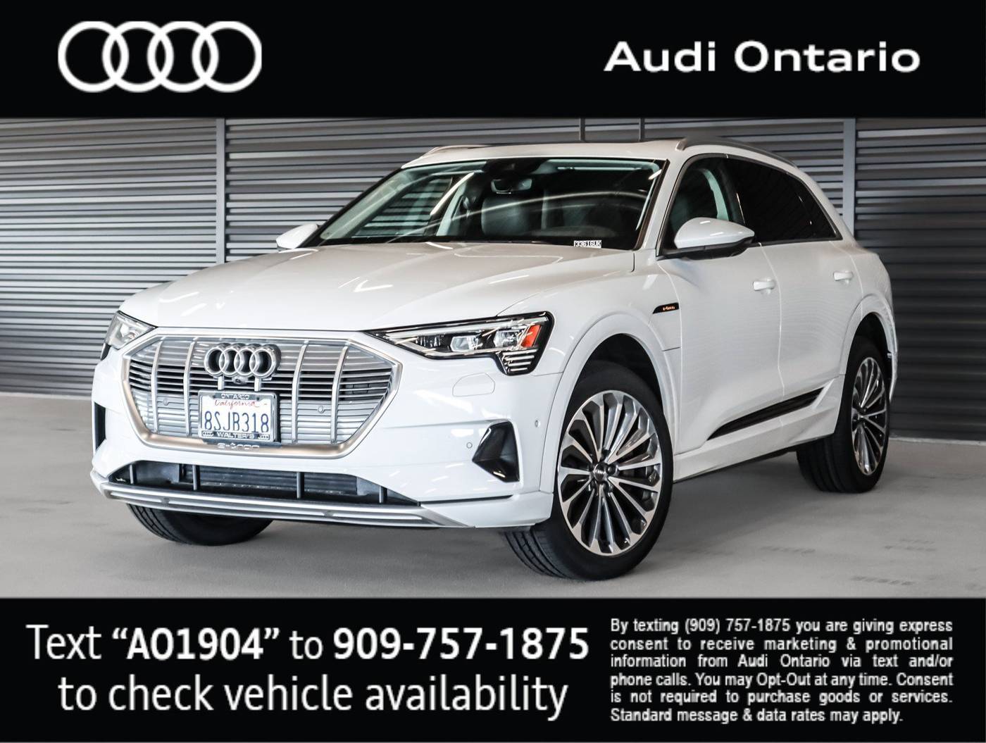 2019 Audi e-tron Prestige — SUV — 34,564 mi — Ontario, CA