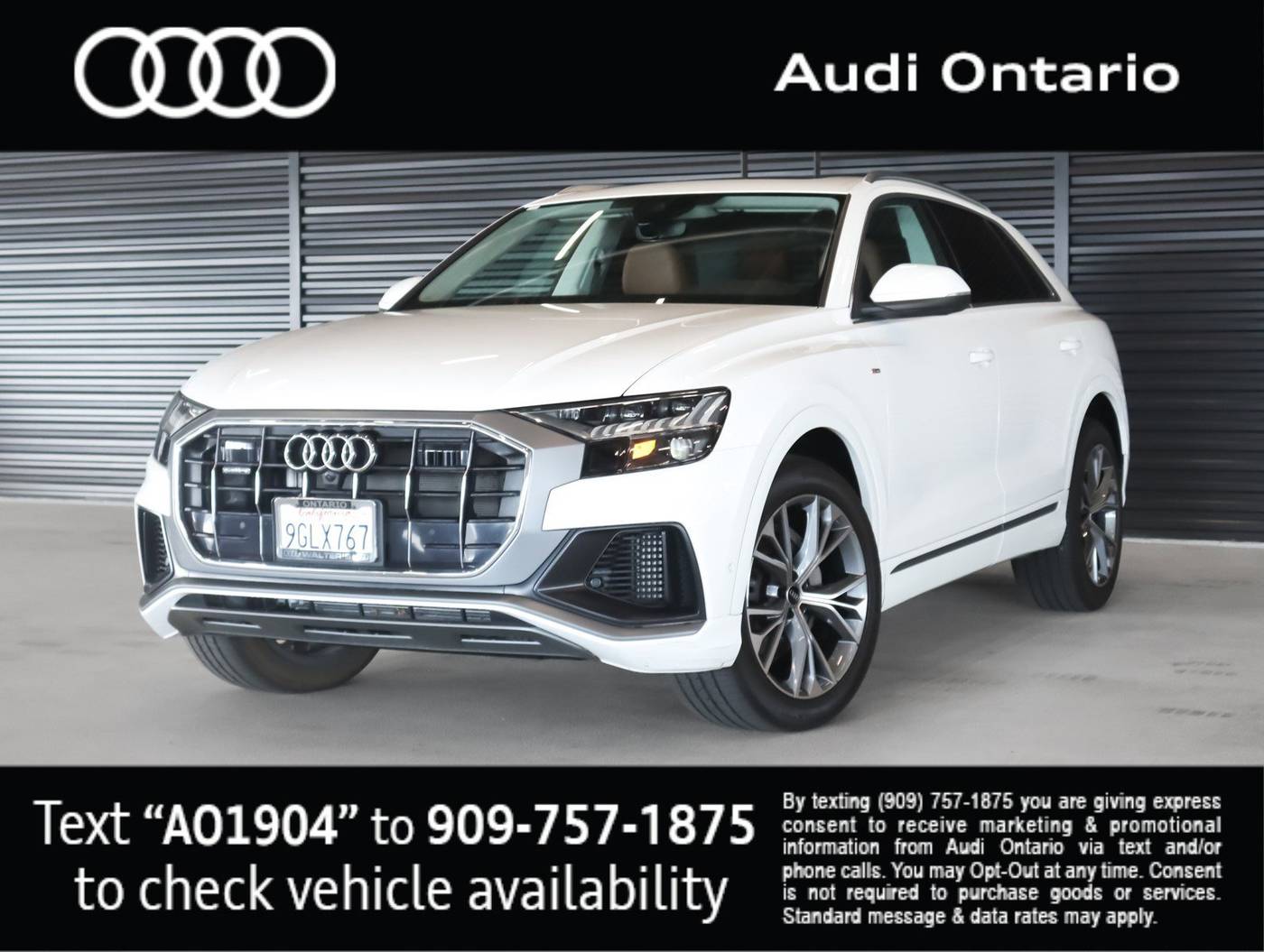 2023 Audi Q8 Premium Plus — SUV — 12,509 mi — Ontario, CA
