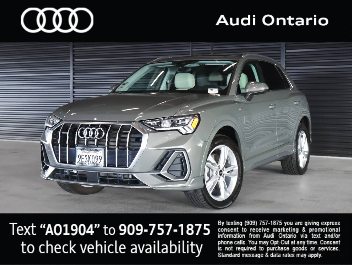 2023 Audi Q3 S line Premium — SUV — 27,733 mi — Ontario, CA