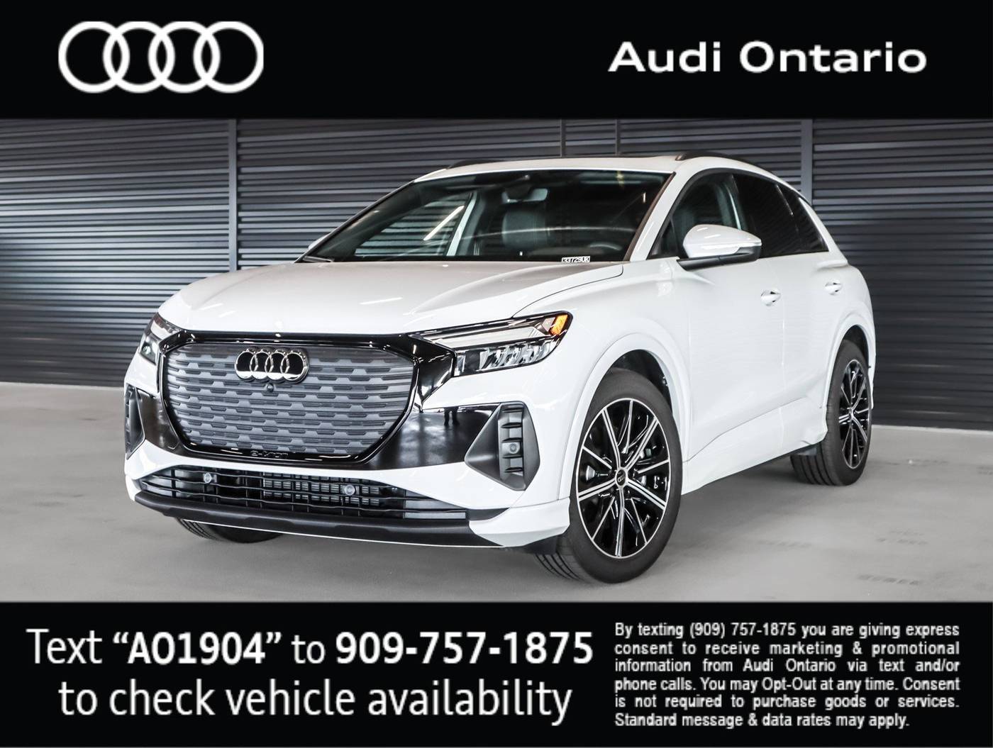 2025 Audi Q4 e-tron Premium Plus — SUV — 4,507 mi — Ontario, CA