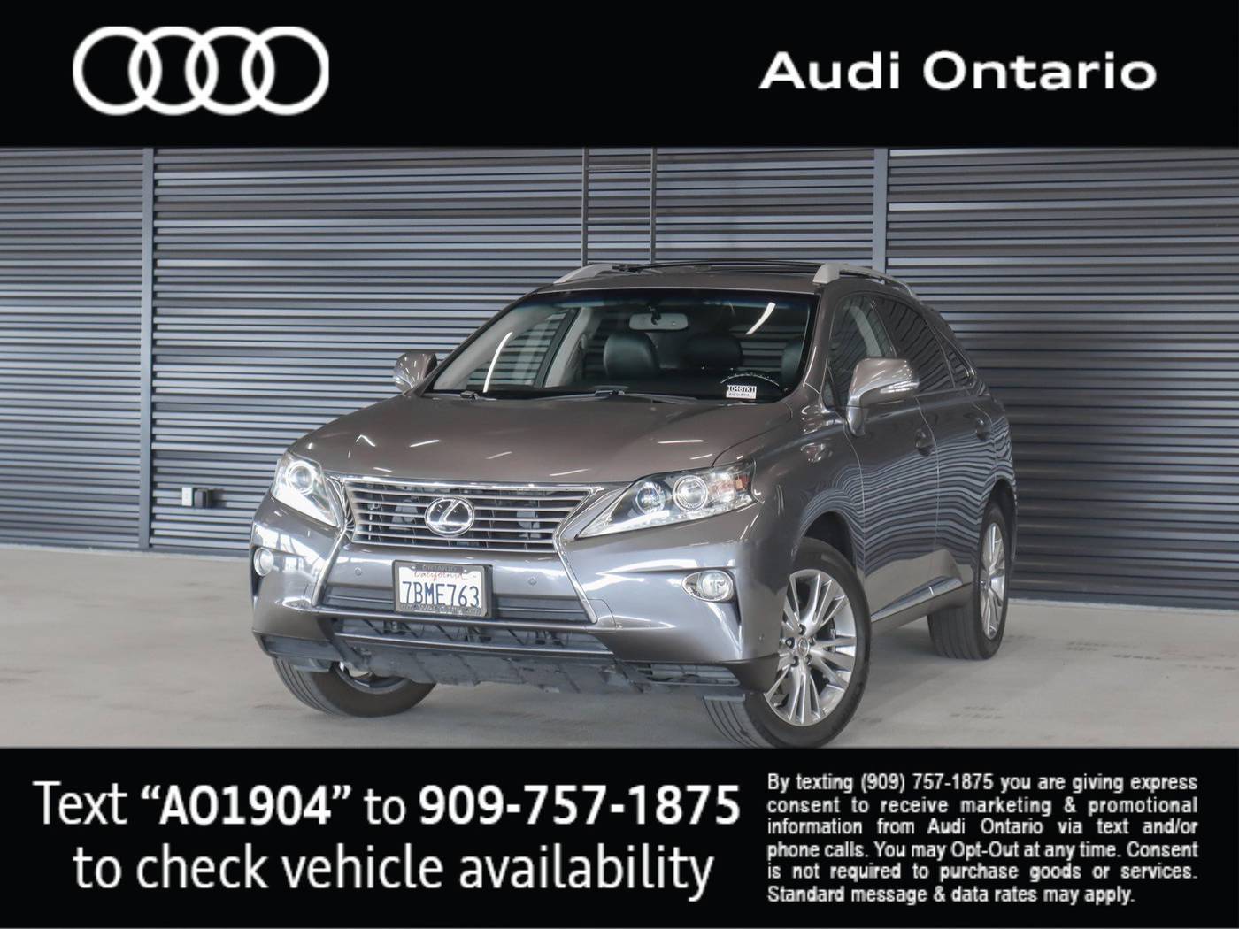 2013 Lexus RX RX 350 — SUV — 93,884 mi — Ontario, CA