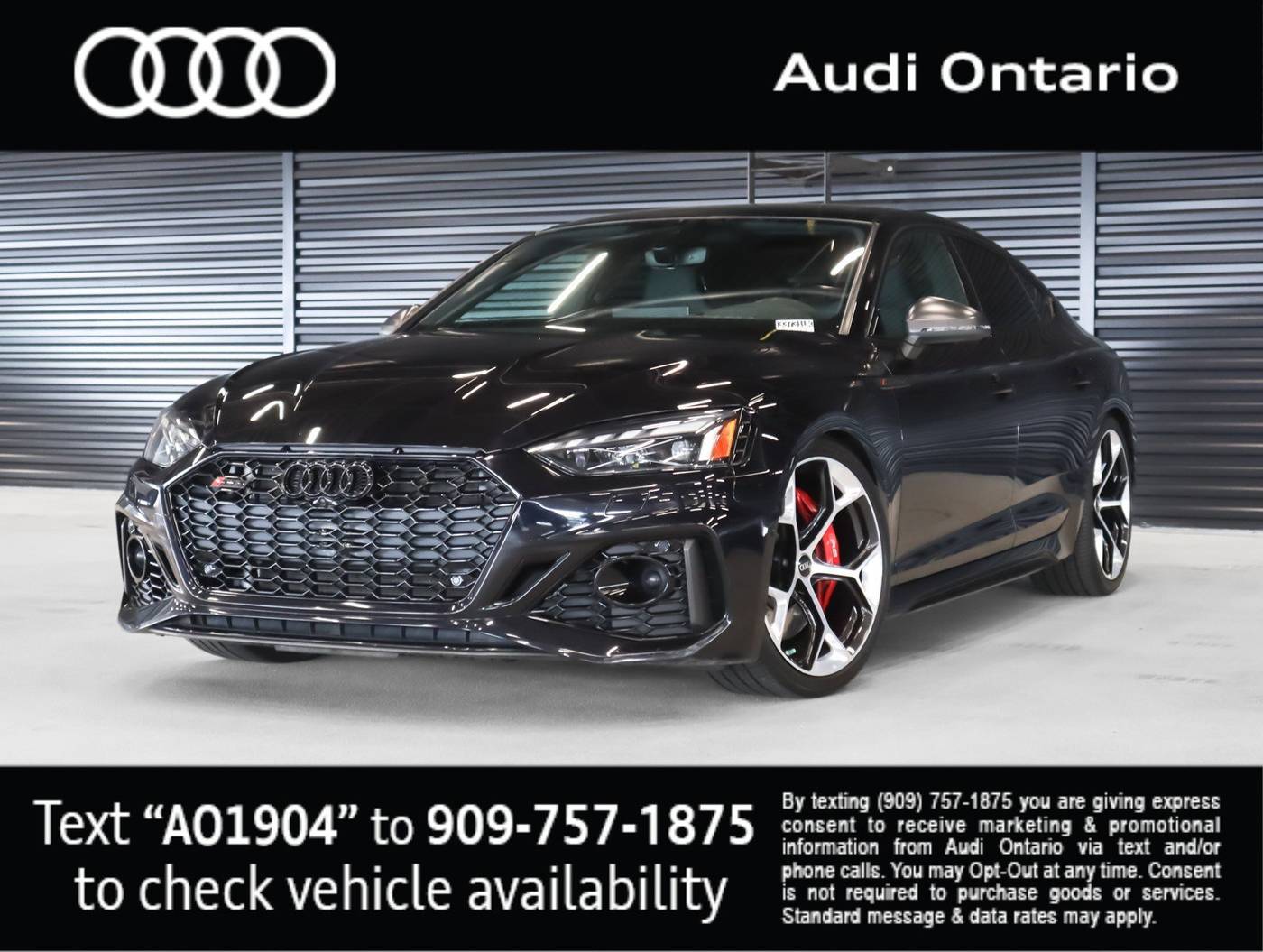 2024 Audi RS 5 Standard — Hatchback — 25,610 mi — Ontario, CA