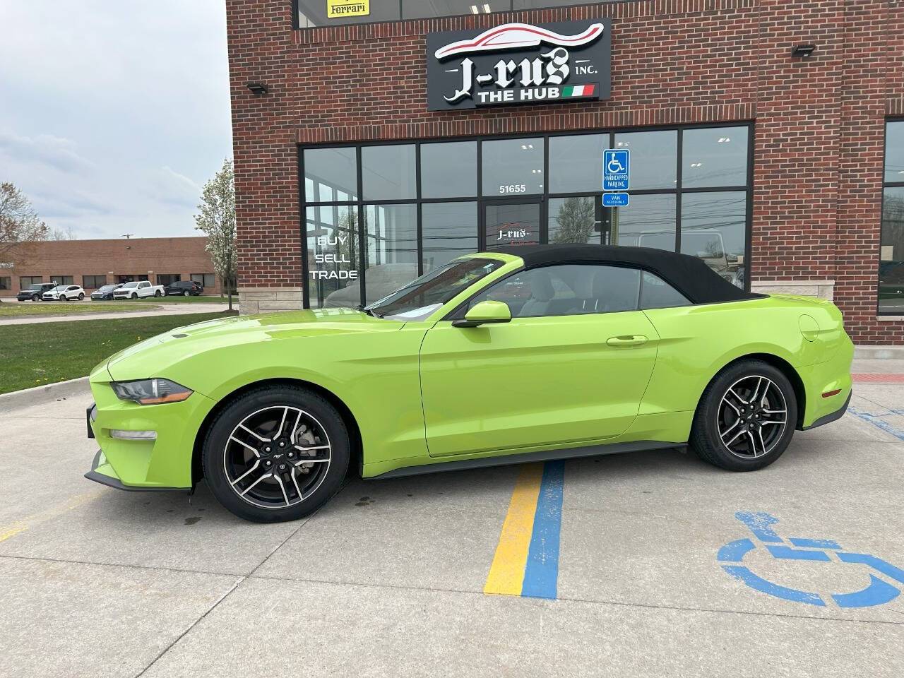2020 Ford Mustang EcoBoost — Convertible — 9,479 mi — Macomb, MI