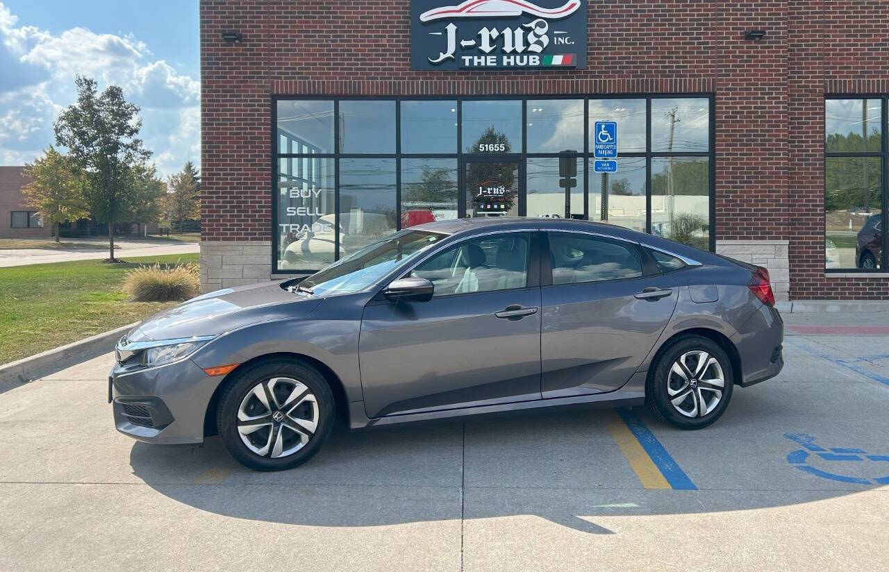 2016 Honda Civic LX — Sedan — 71,333 mi — Macomb, MI