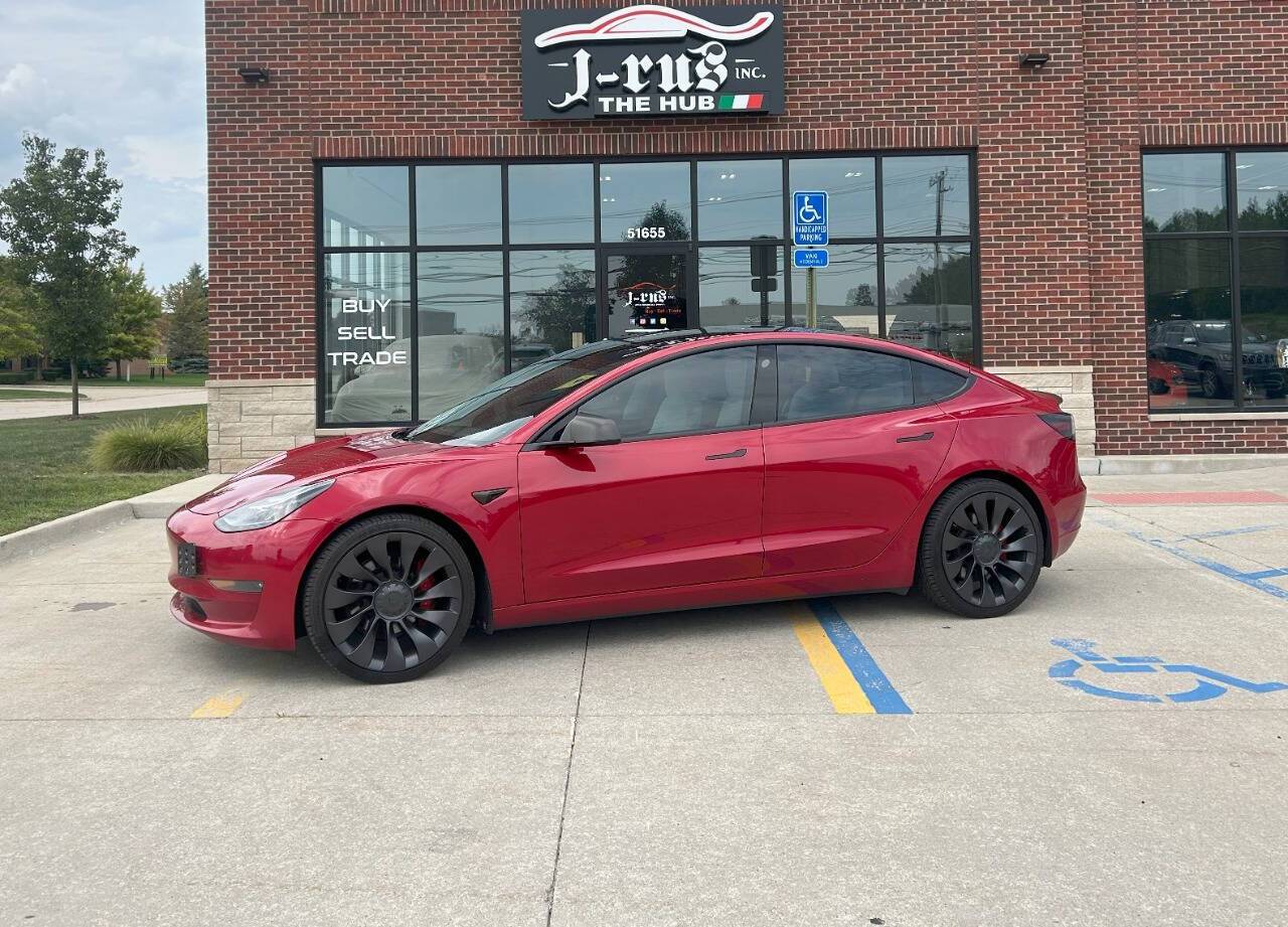 2021 Tesla Model 3 Performance — Sedan — 48,583 mi — Macomb, MI