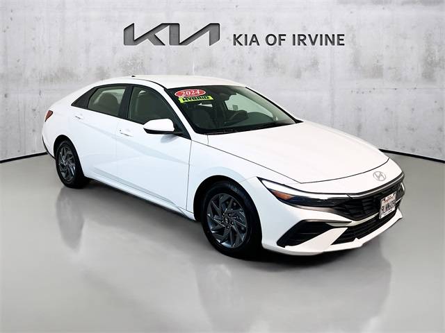 2024 Hyundai Elantra Hybrid Blue — Sedan — 80,152 mi — Irvine, CA