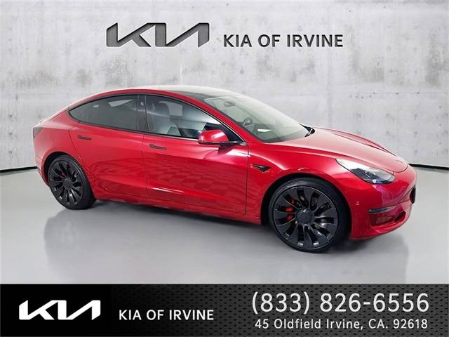 2022 Tesla Model 3 Performance — Sedan — 34,752 mi — Irvine, CA
