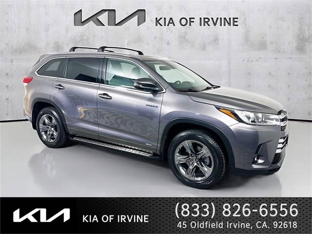 2019 Toyota Highlander Hybrid Limited Platinum — SUV — 40,386 mi — Irvine, CA