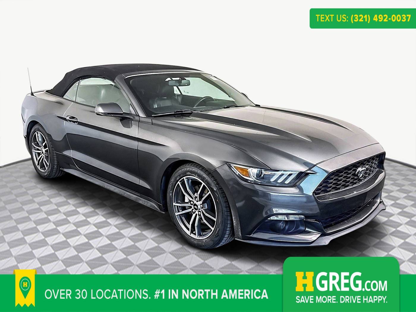 2016 Ford Mustang EcoBoost Premium — Convertible — 70,325 mi — Orlando, FL