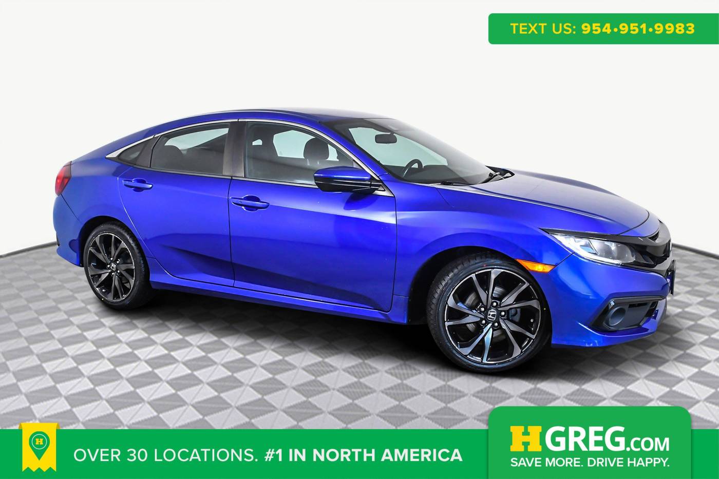 2019 Honda Civic Sport — Sedan — 76,596 mi — Orlando, FL
