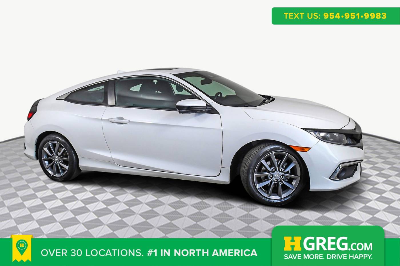 2019 Honda Civic EX — Coupe — 71,295 mi — Orlando, FL