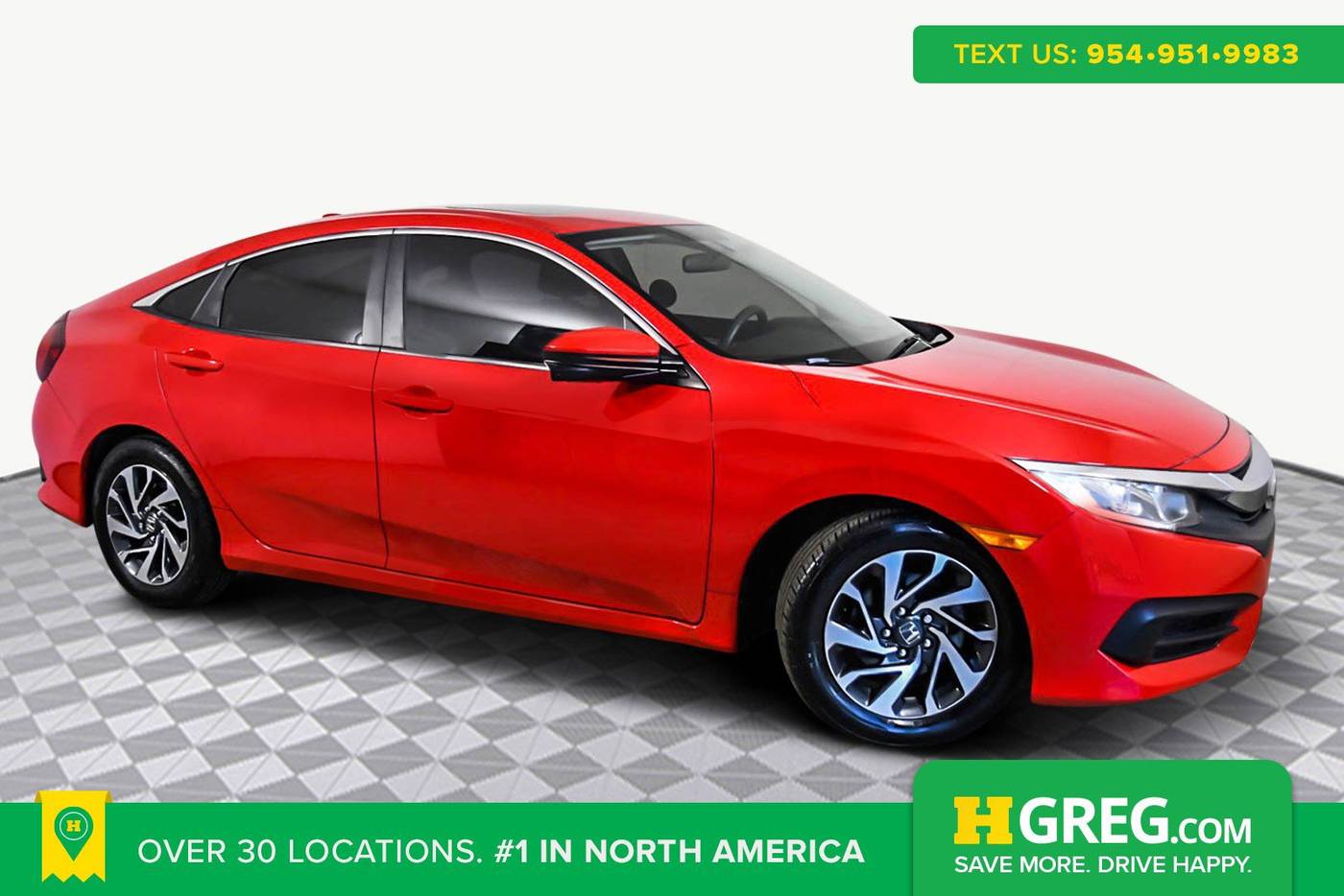 2018 Honda Civic EX — Sedan — 42,313 mi — Orlando, FL