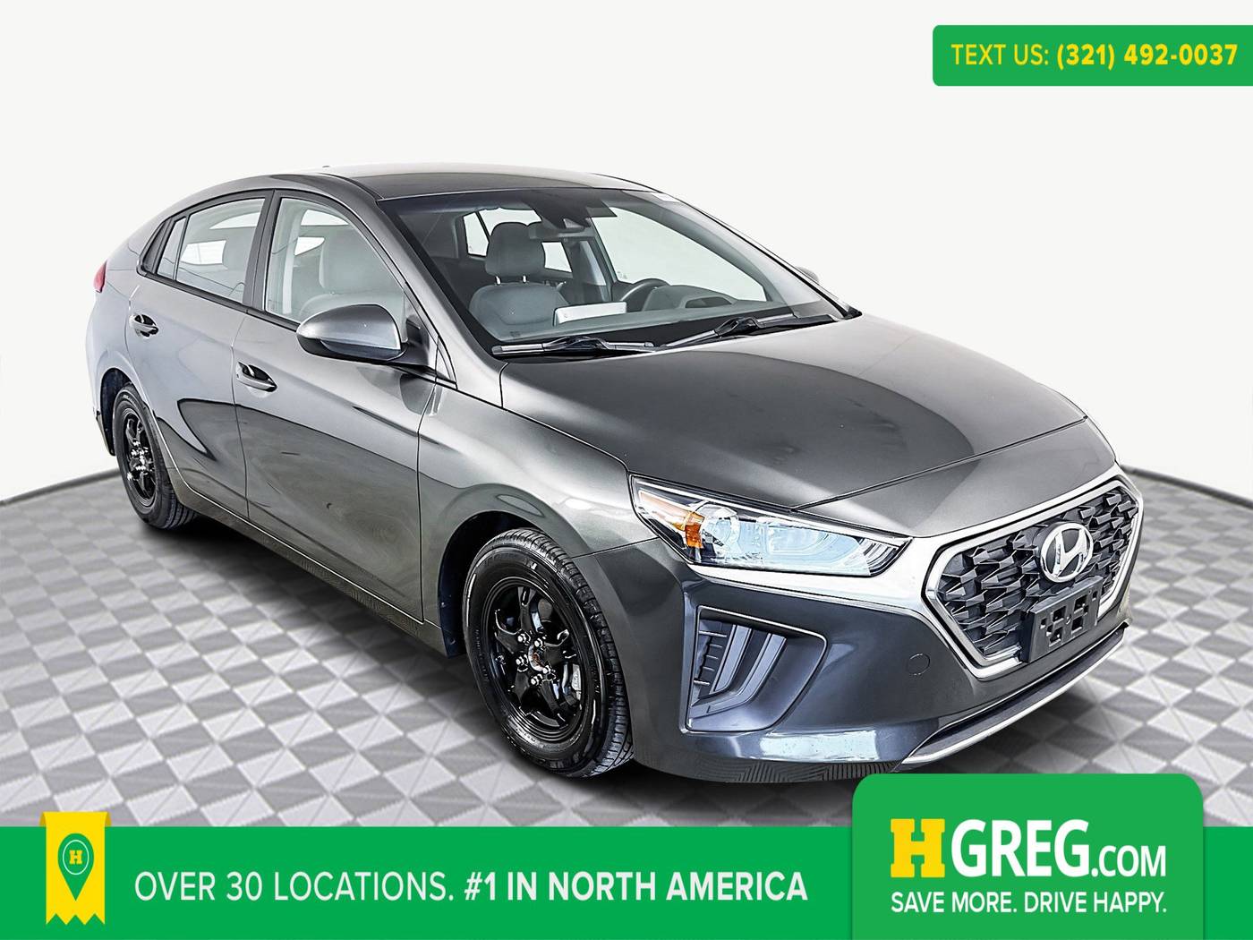 2022 Hyundai Ioniq Hybrid Blue — Hatchback — 76,328 mi — Orlando, FL