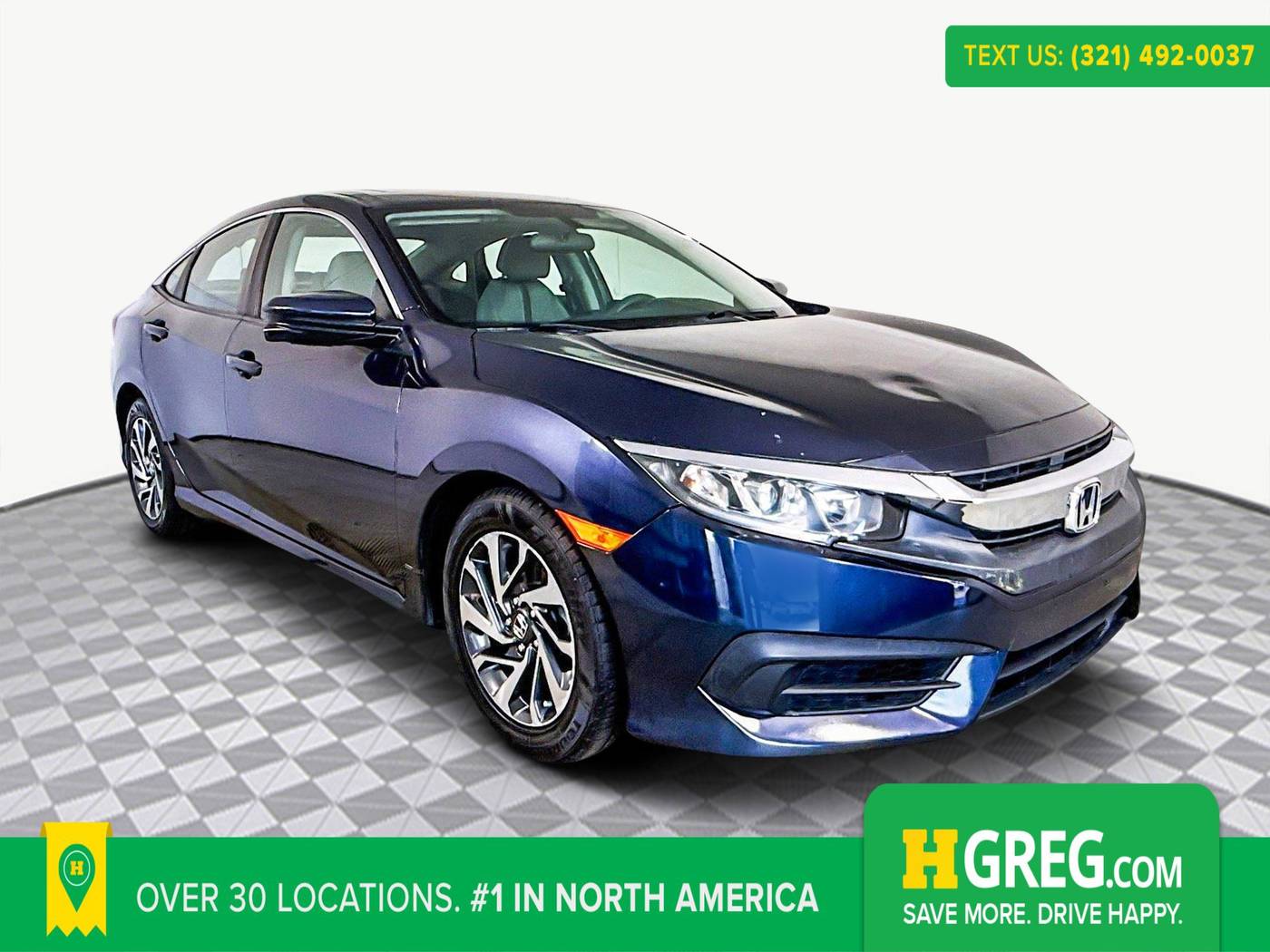 2018 Honda Civic EX — Sedan — 58,419 mi — Orlando, FL