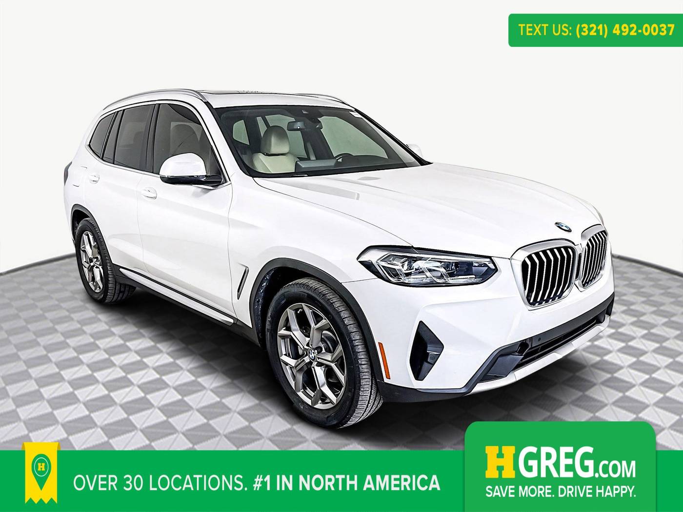 2022 BMW X3 30i — SUV — 74,437 mi — Orlando, FL