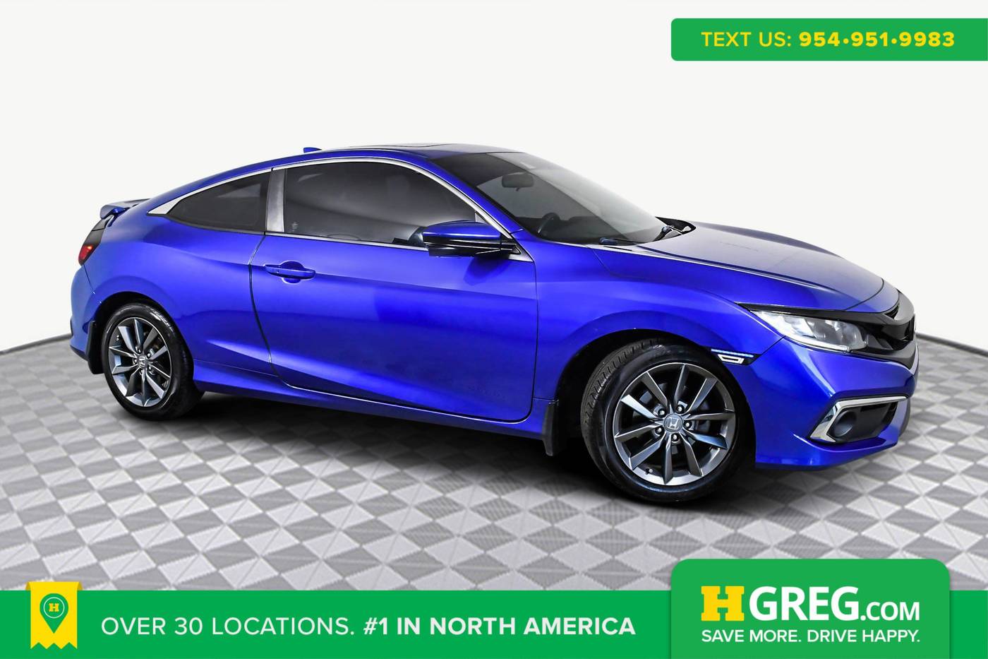 2019 Honda Civic EX — Coupe — 54,091 mi — Orlando, FL