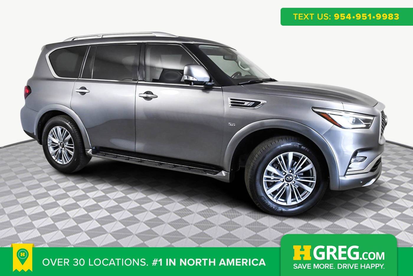 2019 INFINITI QX80 LUXE — SUV — 62,772 mi — Orlando, FL
