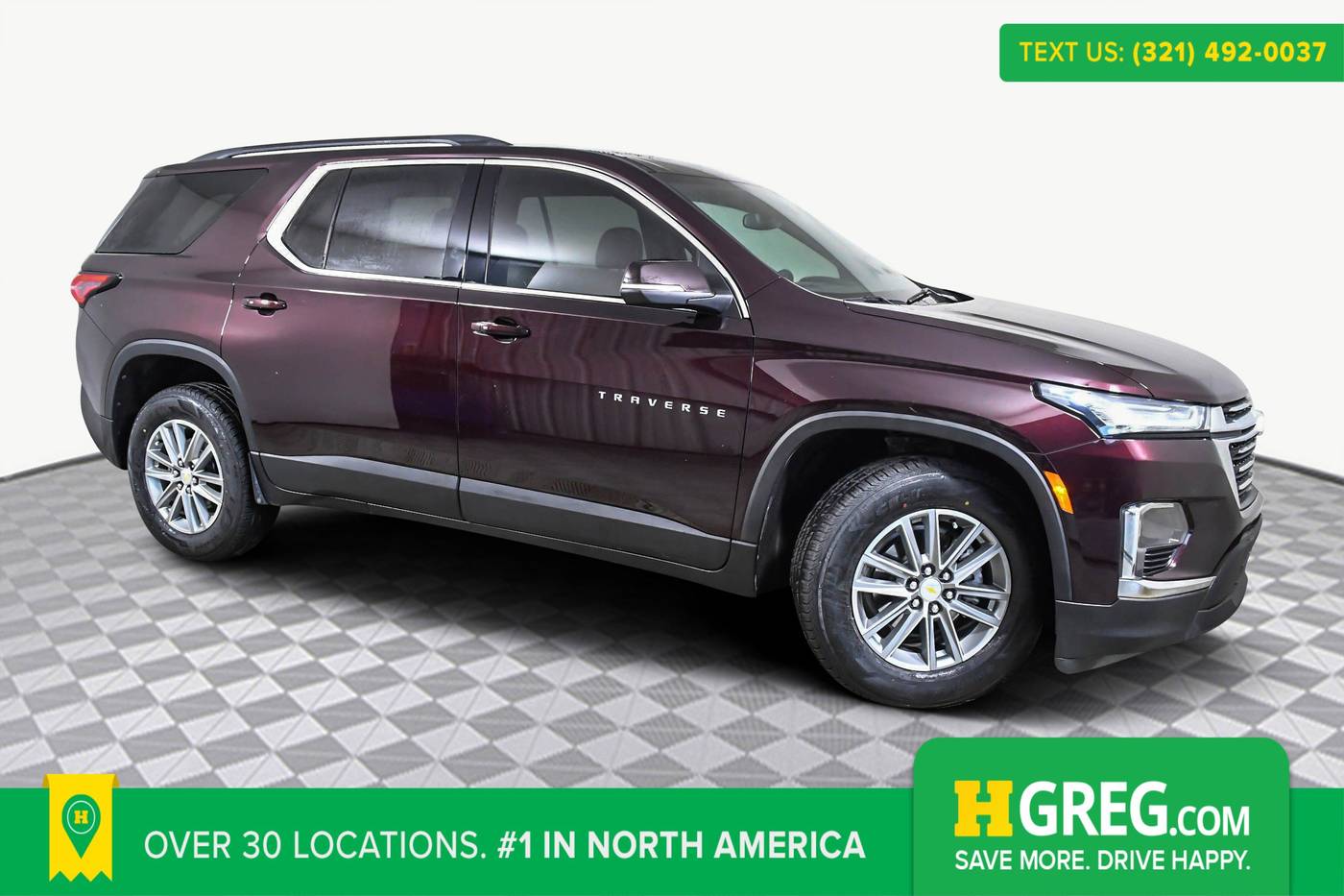 2023 Chevrolet Traverse LT Cloth — SUV — 62,760 mi — Orlando, FL