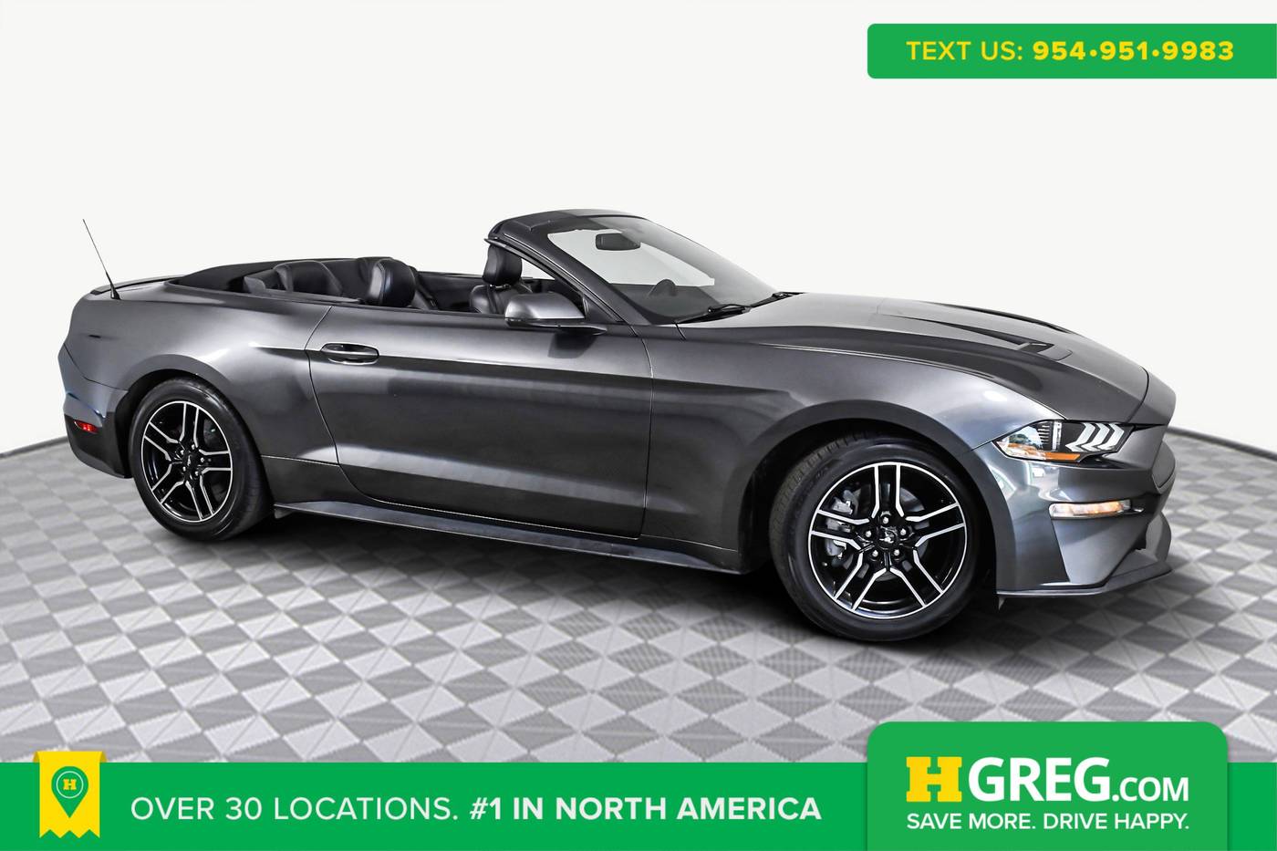 2020 Ford Mustang EcoBoost Premium — Convertible — 58,602 mi — Orlando, FL