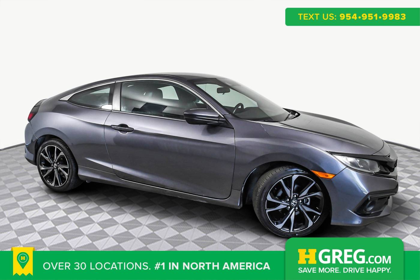 2019 Honda Civic Sport — Coupe — 64,780 mi — Orlando, FL